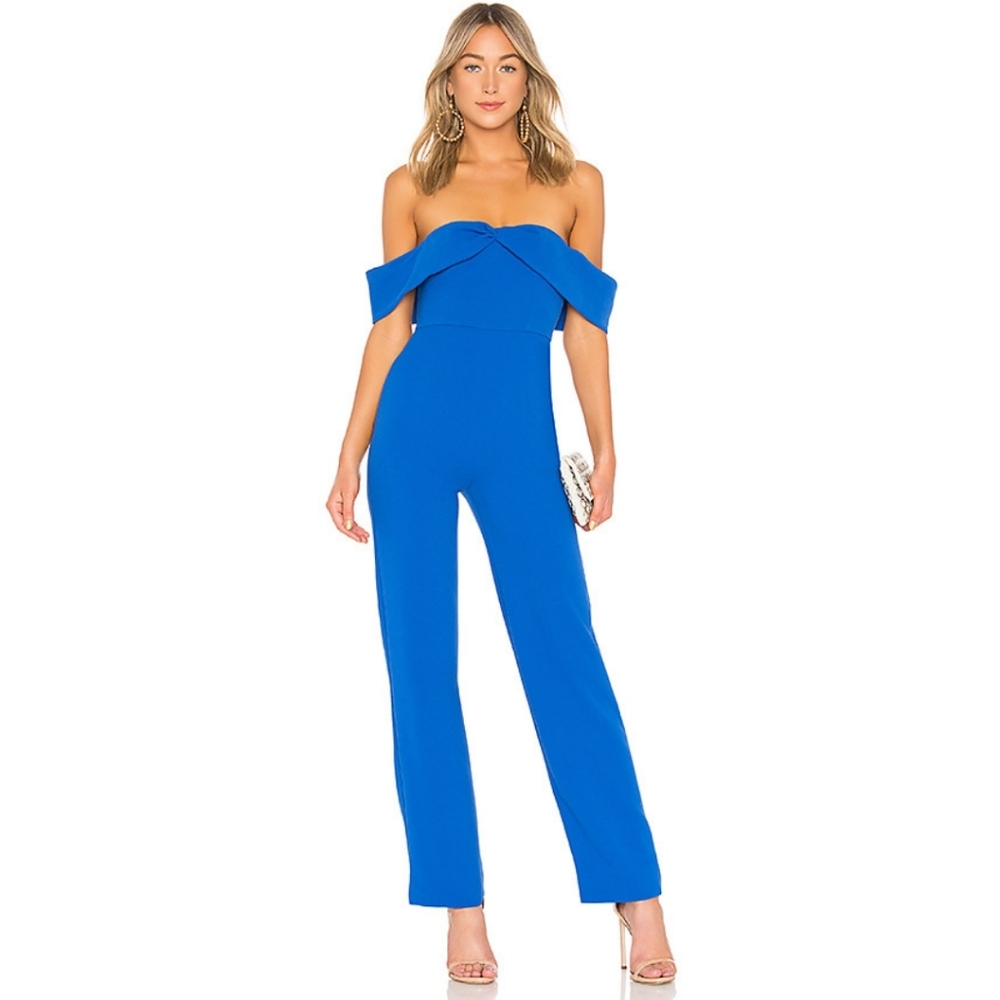 Lovers + Friends Off the Shoulder Danica Jumpsuit